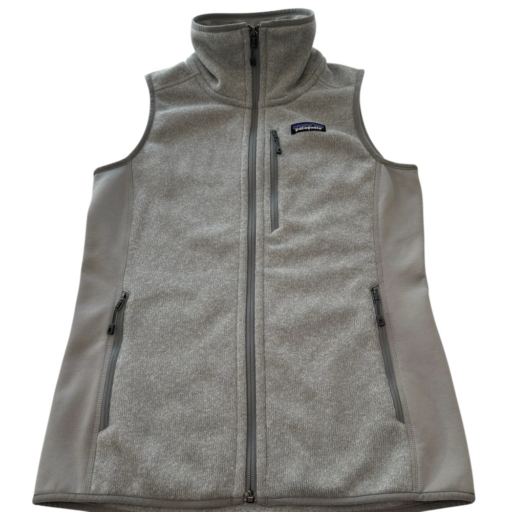 Patagonia Better Sweater Fleece Vest Heather Gray Women’s Size Small - Picture 4 of 11